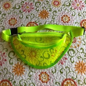 green fanny pack